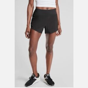 Athleta Run With It 3.5" Short NEW with tags 2X Black